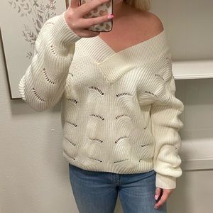 Off white sweater